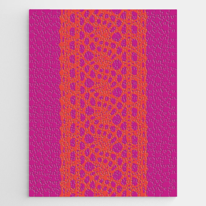 Lace in orange and pink Jigsaw Puzzle