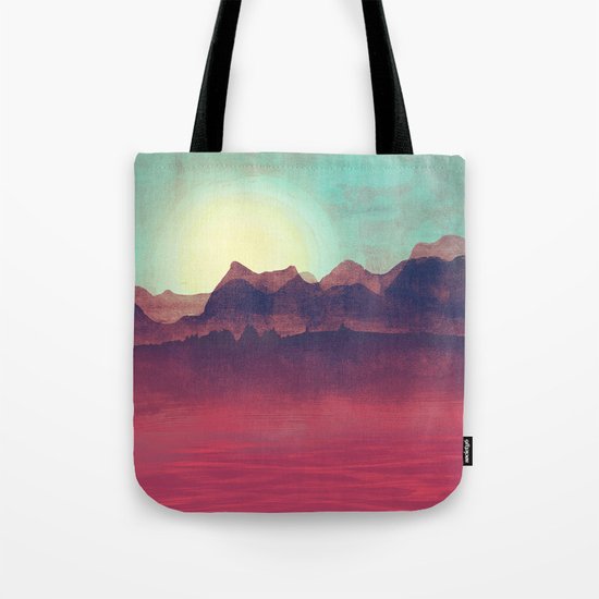 Distant Mountains Tote Bag