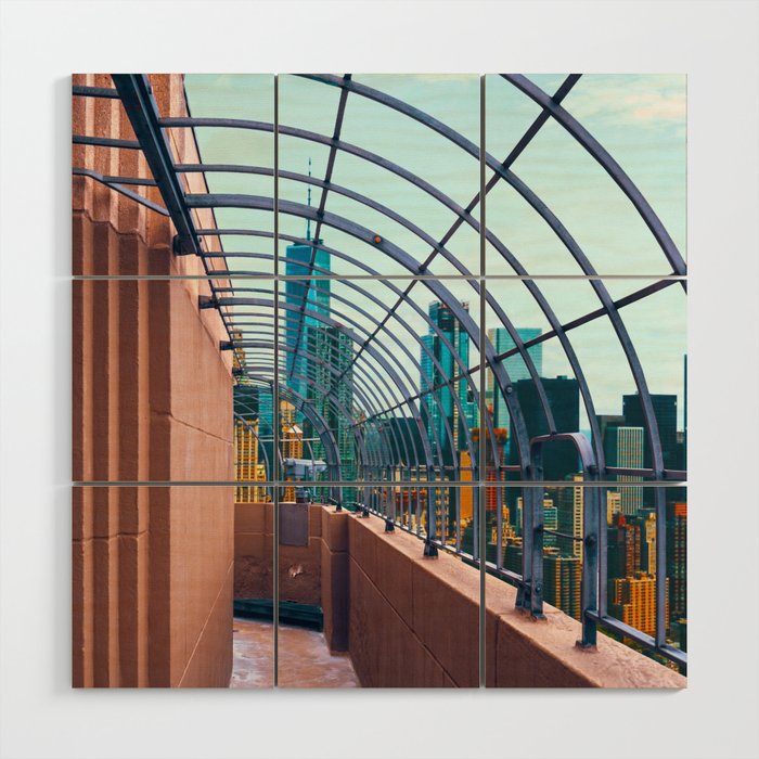 Skyline Views | New York City Art Print Wood Wall Art
