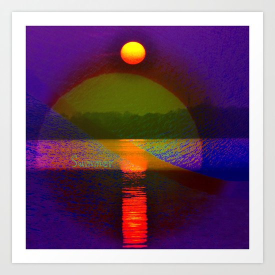 Fresh summer Art Print