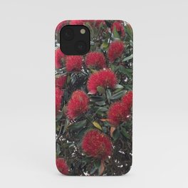 Pohutukawa, Kiwi Christmas tree iPhone Case