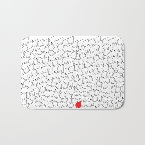 FOLLOW ME FOLLOW YOU Bath Mat
