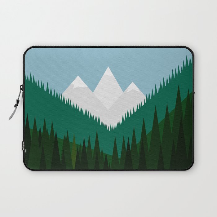 Pacific Northwest Mountains Laptop Sleeve