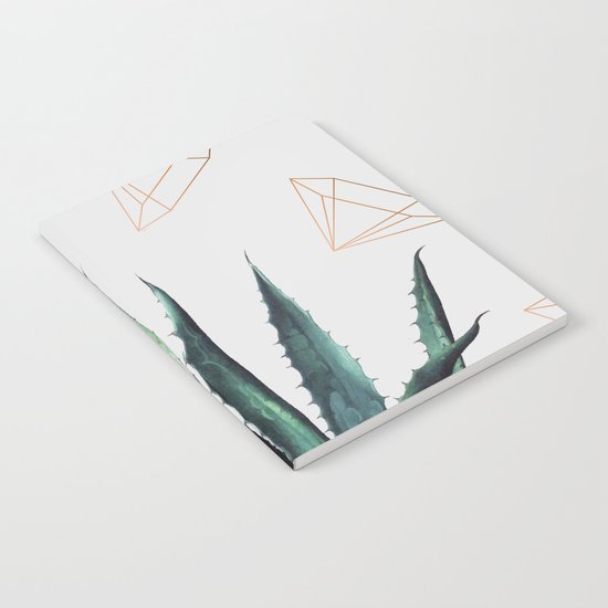 Agave Geometry #society6 #decor #buyart Notebook