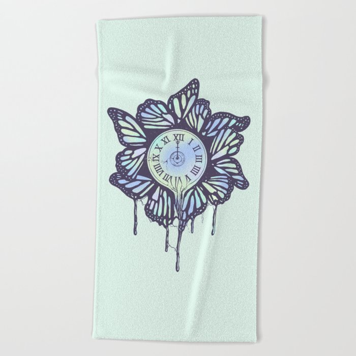 Never Let Go (A Study of Time) Beach Towel