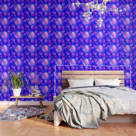 Lava Lamp Art Wallpaper By Art Rosed Society6