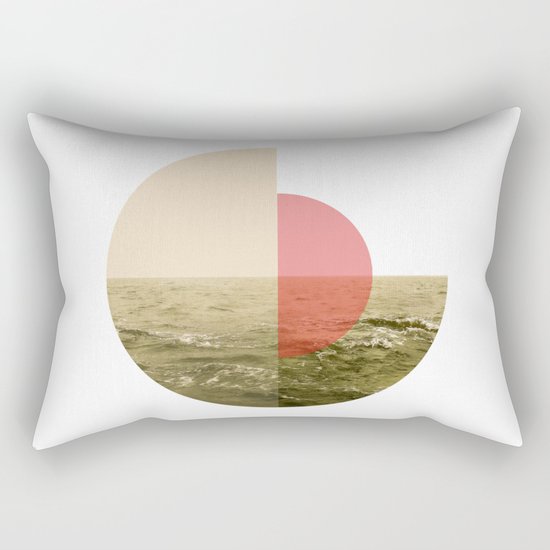 The Ocean is Calling Rectangular Pillow