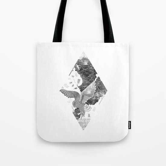 OWL MAP Tote Bag