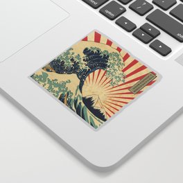 The Great Wave in Rio Sticker