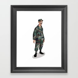 I'm going to Army Framed Art Print