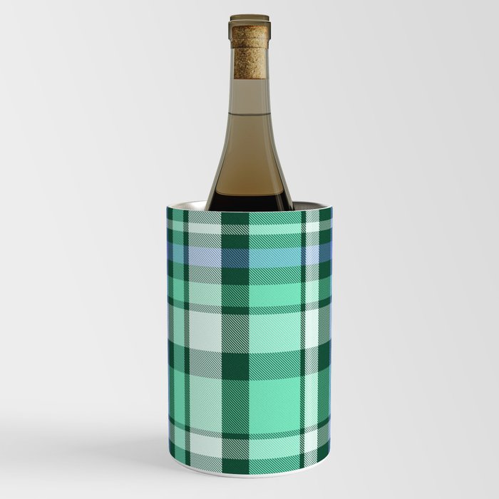 Plaid // Cool Mint Wine Chiller
