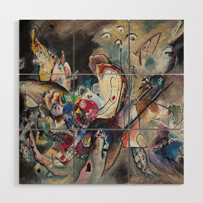 Wassily Kandinsky | Abstract art Wood Wall Art