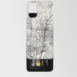 McKinney USA City Map Poster Android Card Case