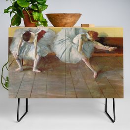 Two Ballet Dancers By Edgar Degas | Reproduction | Famous French Painter Credenza