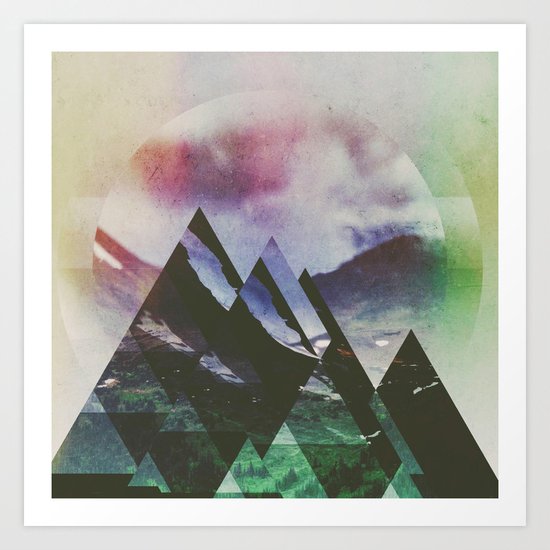 Fractions B09 Art Print