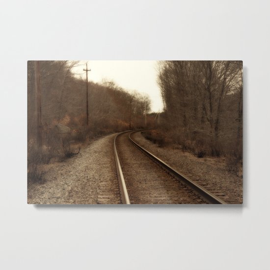 Around the Bend Metal Print