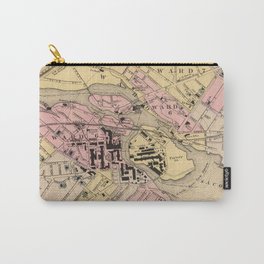 Vintage Map of Saco & Biddeford ME (1885) Carry-All Pouch