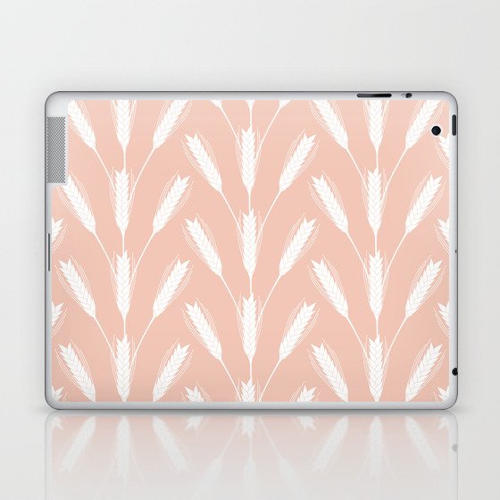 Wheat Field (Graze Pink)  Laptop & iPad Skin