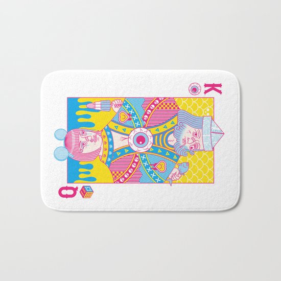 King Of Nothing, Queen Of Nowhere Bath Mat