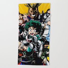 Boku No Hero Academia Beach Towels For Any Bathroom Decor Society6