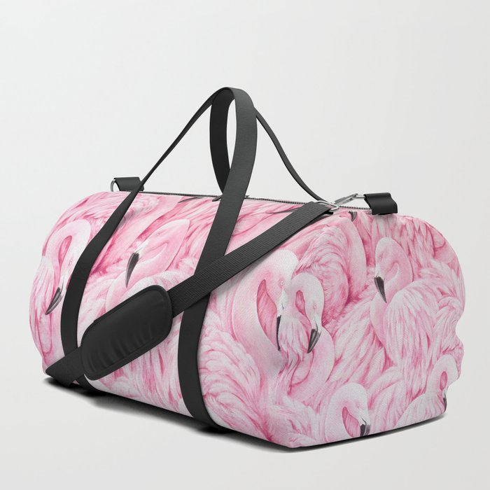 Blush pink duffle bag sale