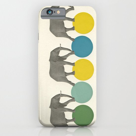 Travelling Elephants iPhone & iPod Case