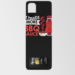 BBQ Sauce Barbeque Recipes Korean Barbecue Keto Android Card Case