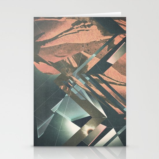 Mars Trails Stationery Cards