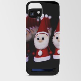 Santas are coming iPhone Card Case