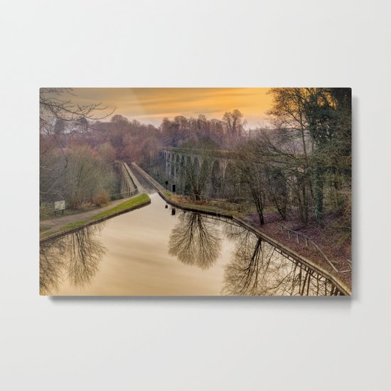 Chirk Aqueduct Metal Print