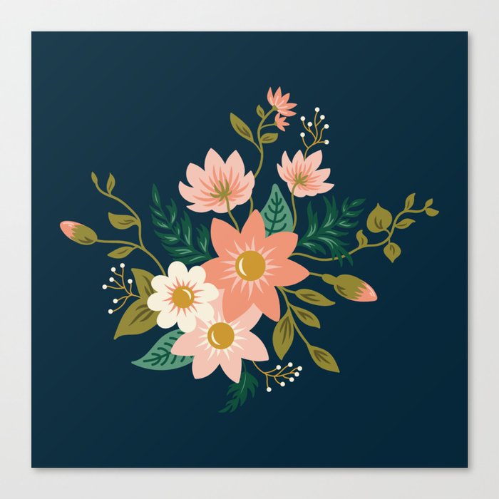 Spring flowers Canvas Print