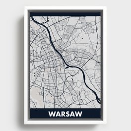 Warsaw Framed Canvas