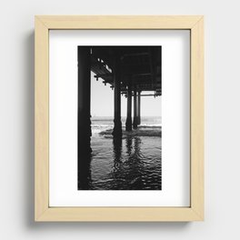Santa Monica Recessed Framed Print