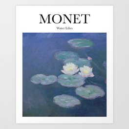 Monet - Water Lilies Art Print