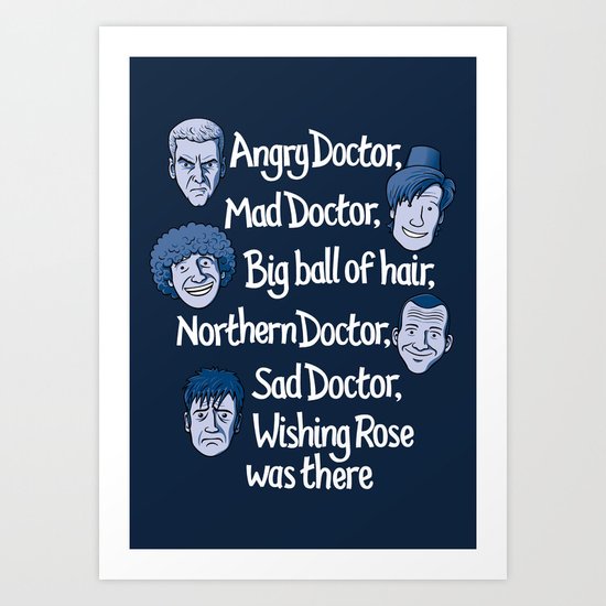 Angry Doctor Art Print