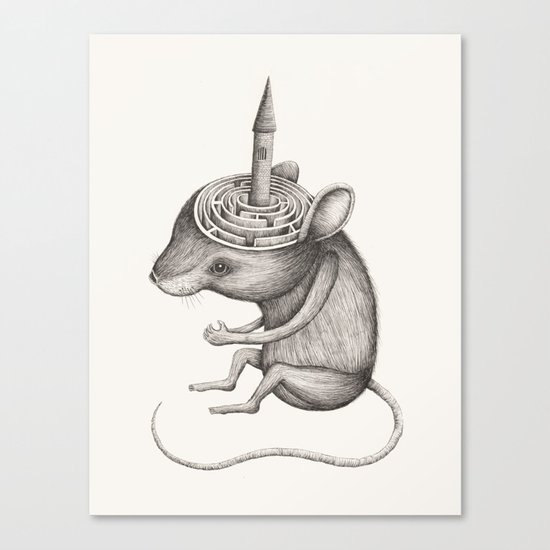 'Lost In My Mind' Canvas Print