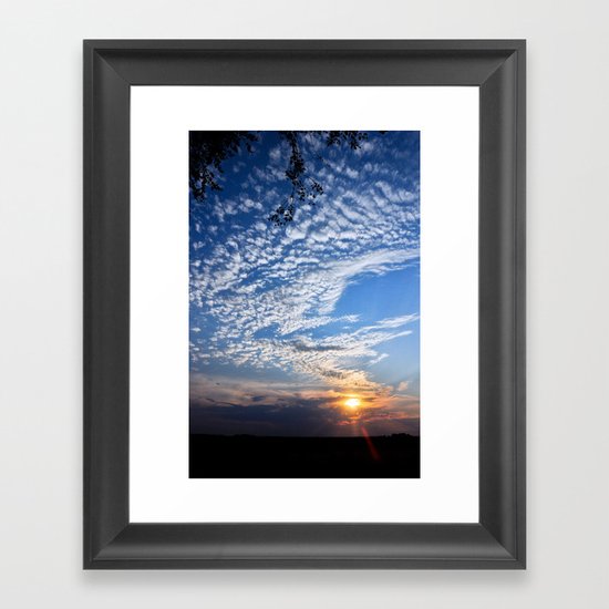 Sunset Framed Art Print