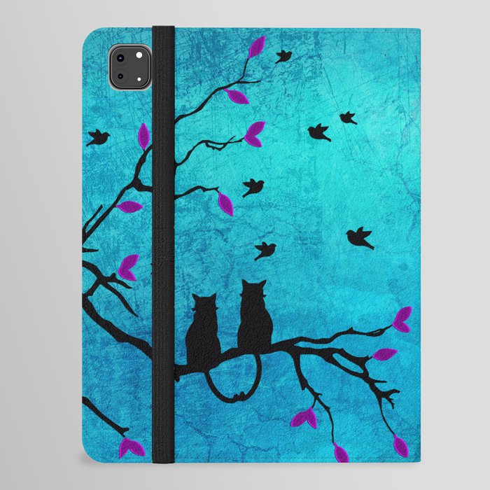Lovecats - Together forever iPad Folio Case
