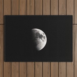 Half Moon | Nature and Landscape Photography Outdoor Rug