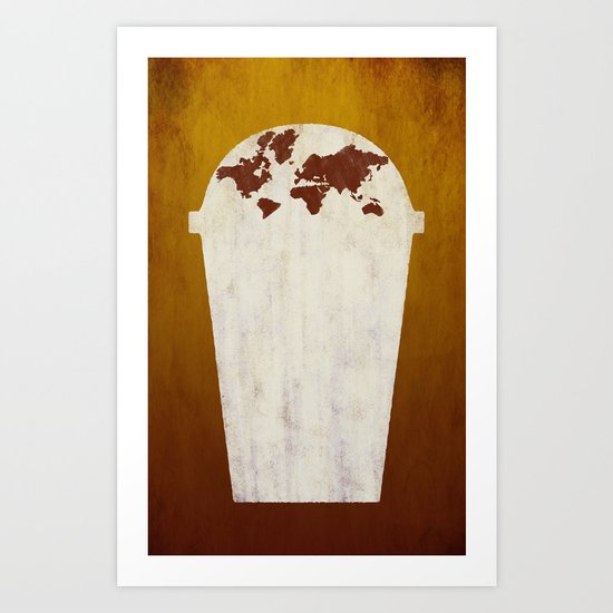 Coffee Art Print