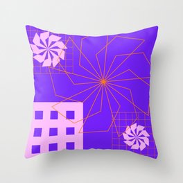 abstract geometric art work #5 Throw Pillow