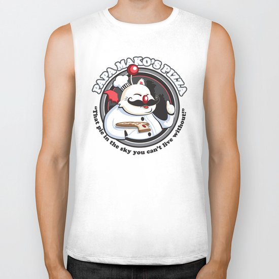 Papa Mako's Pizza Biker Tank
