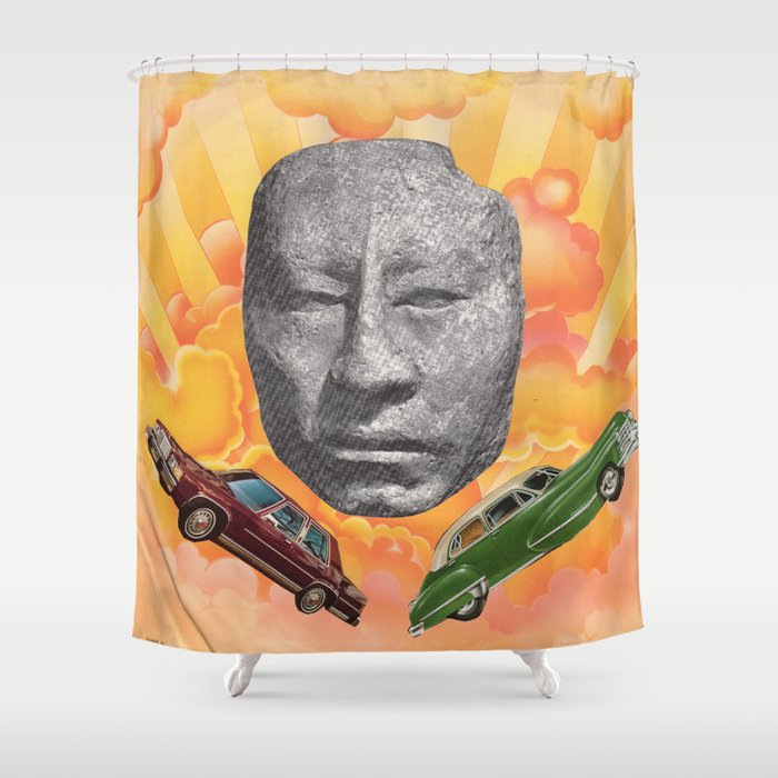 Candy Paint Clouds Shower Curtain