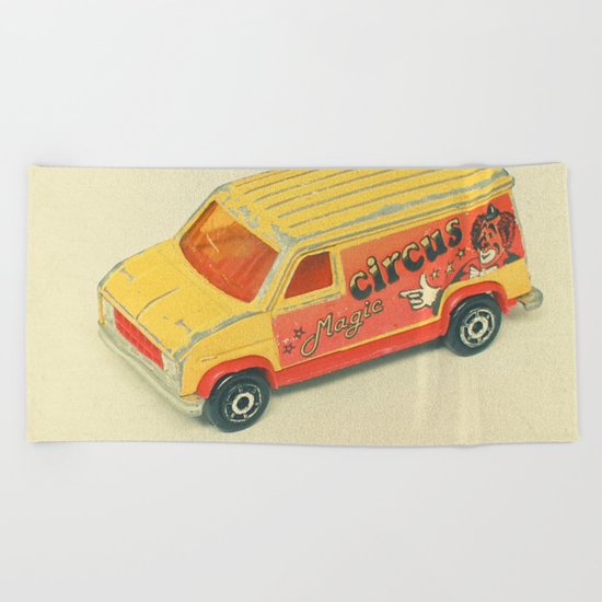Magic Circus Beach Towel