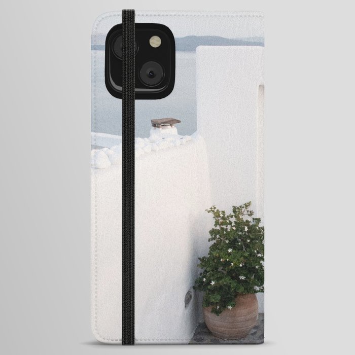 Santorini Oia Bliss #5 #wall #decor #art #society6 iPhone Wallet Case