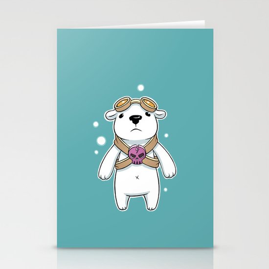 Polar Pilot Stationery Cards
