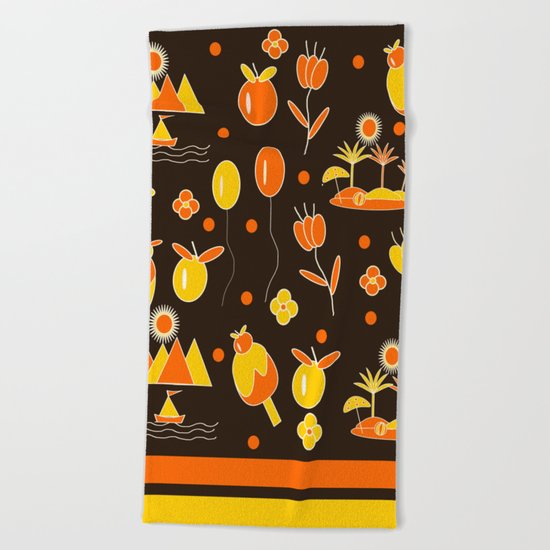 pattern 5 Beach Towel