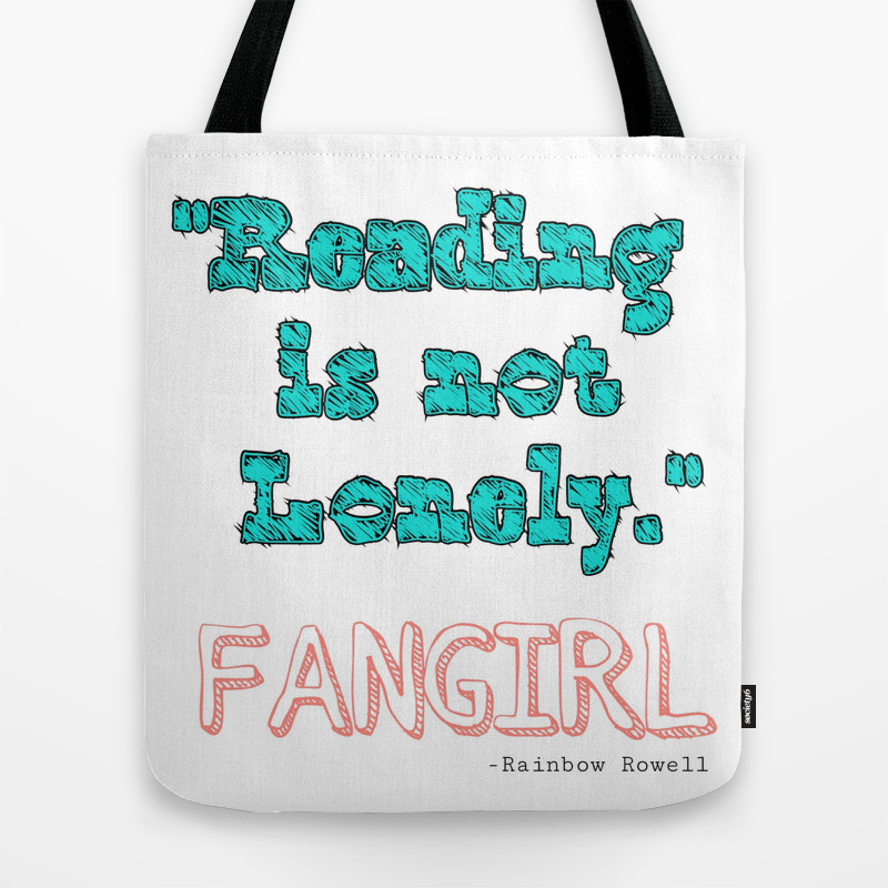 Fangirl Rainbow Rowell Tote Bag By Marigs Society6