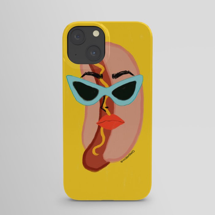 Hot Dog Babe iPhone Case