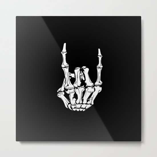 ROCKER FOREVER Metal Print